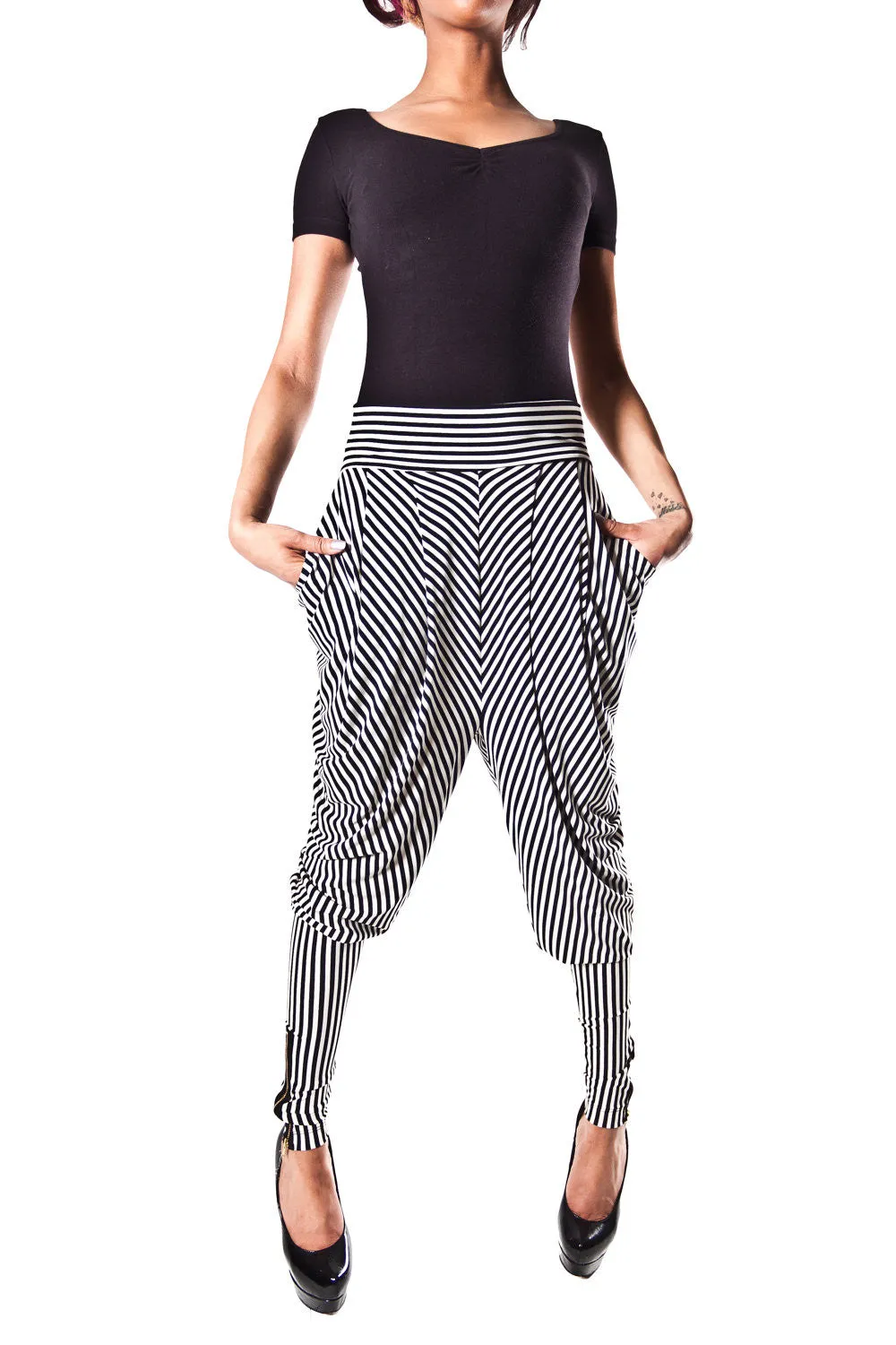 City Slicker Harem Pants (S,M,L)