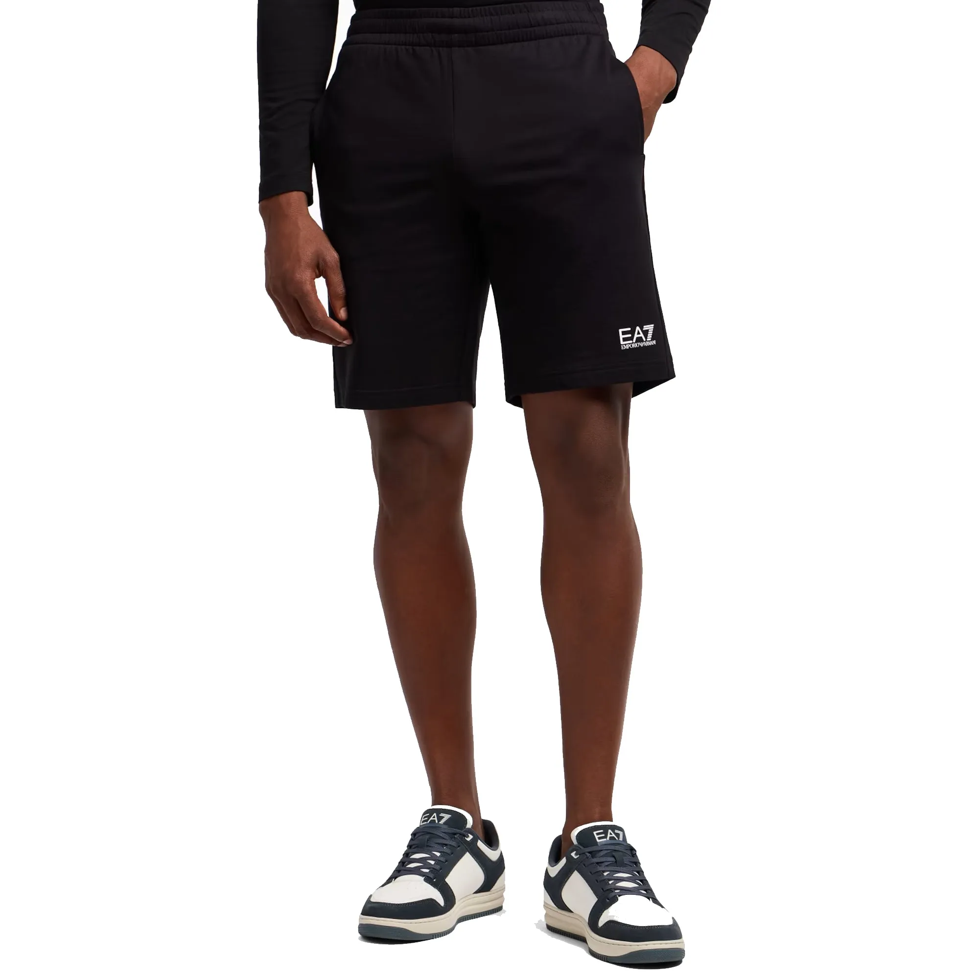 EA7 Emporio Armani Core Identity Bermuda Shorts Black