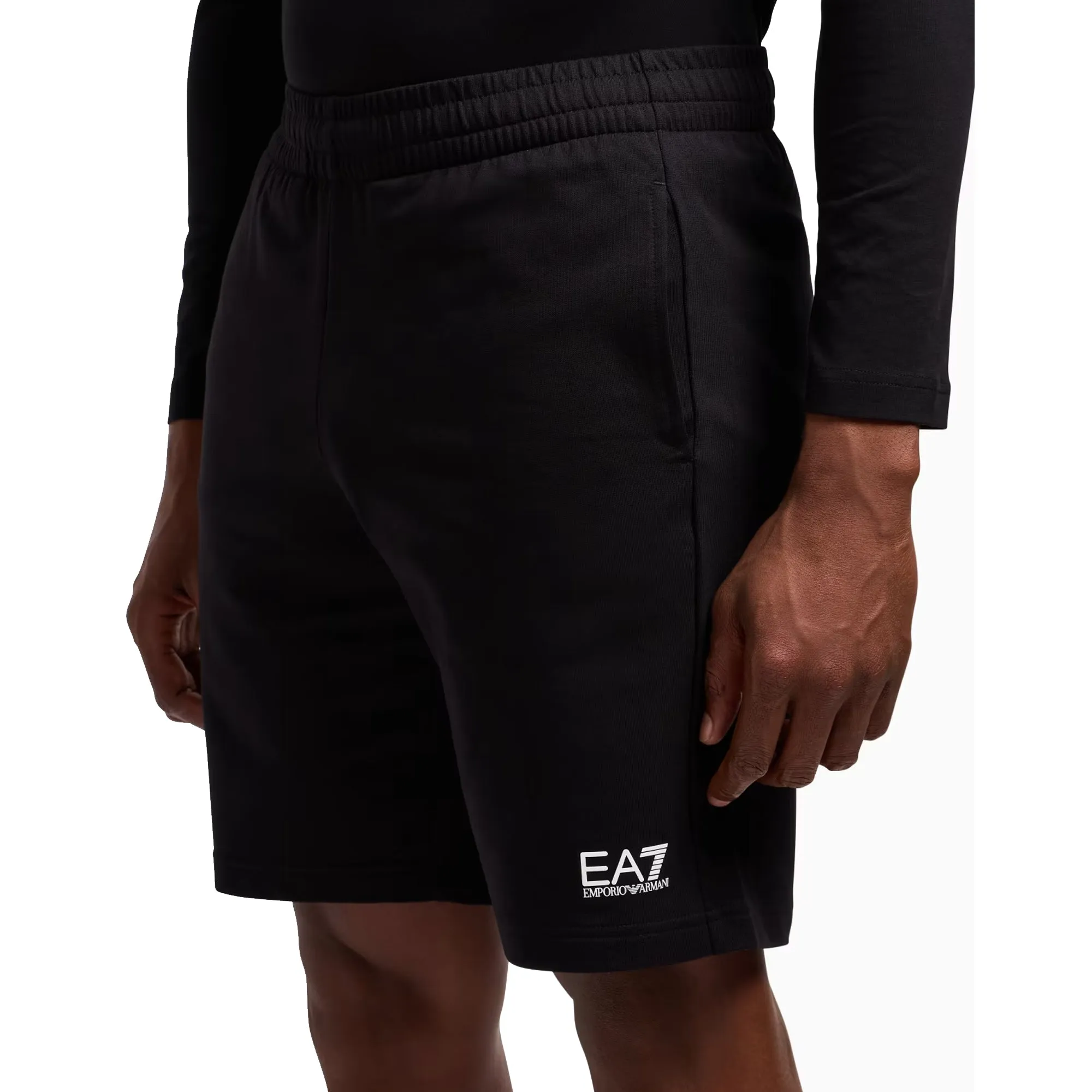 EA7 Emporio Armani Core Identity Bermuda Shorts Black