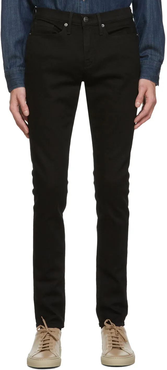 Frame Black L'Homme Skinny Jeans