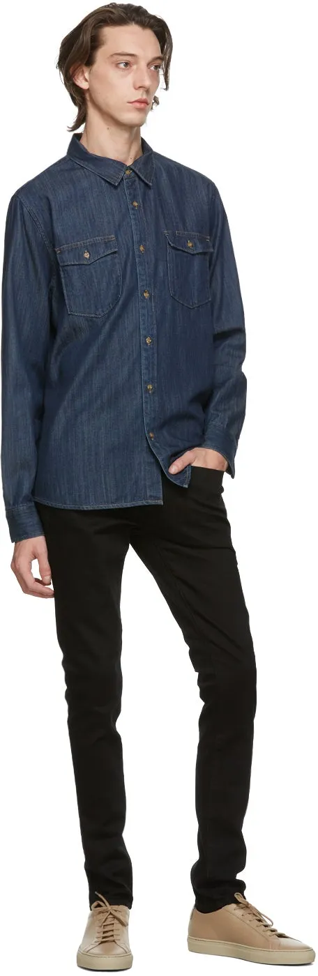 Frame Black L'Homme Skinny Jeans