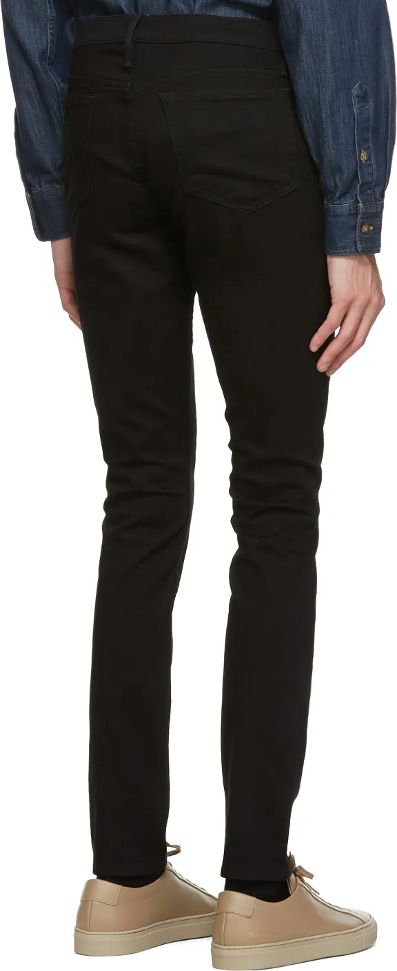 Frame Black L'Homme Skinny Jeans