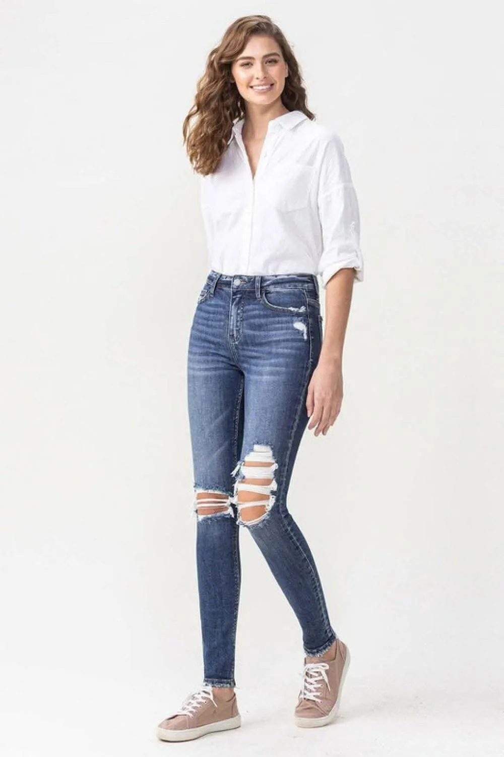 Hayden's high rise skinny jeans