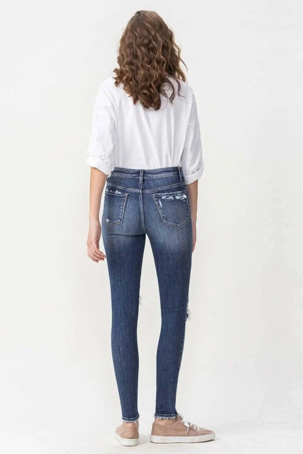 Hayden's high rise skinny jeans
