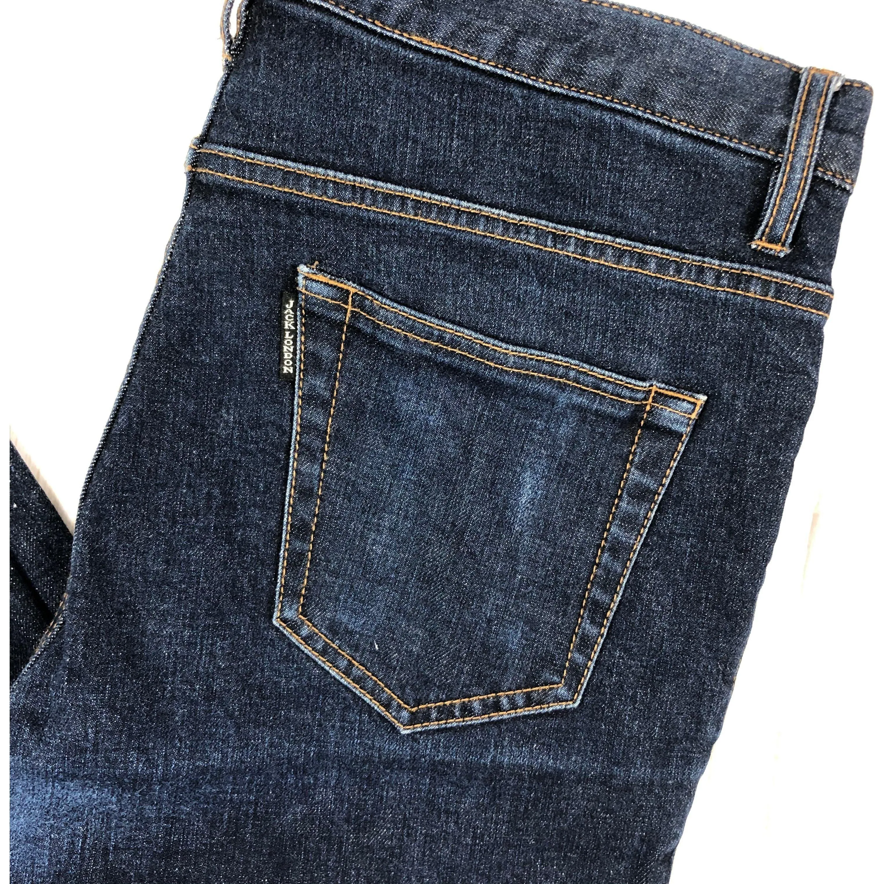 Jack London Men's Dark Wash Stretch Skinny Jeans - Size 32