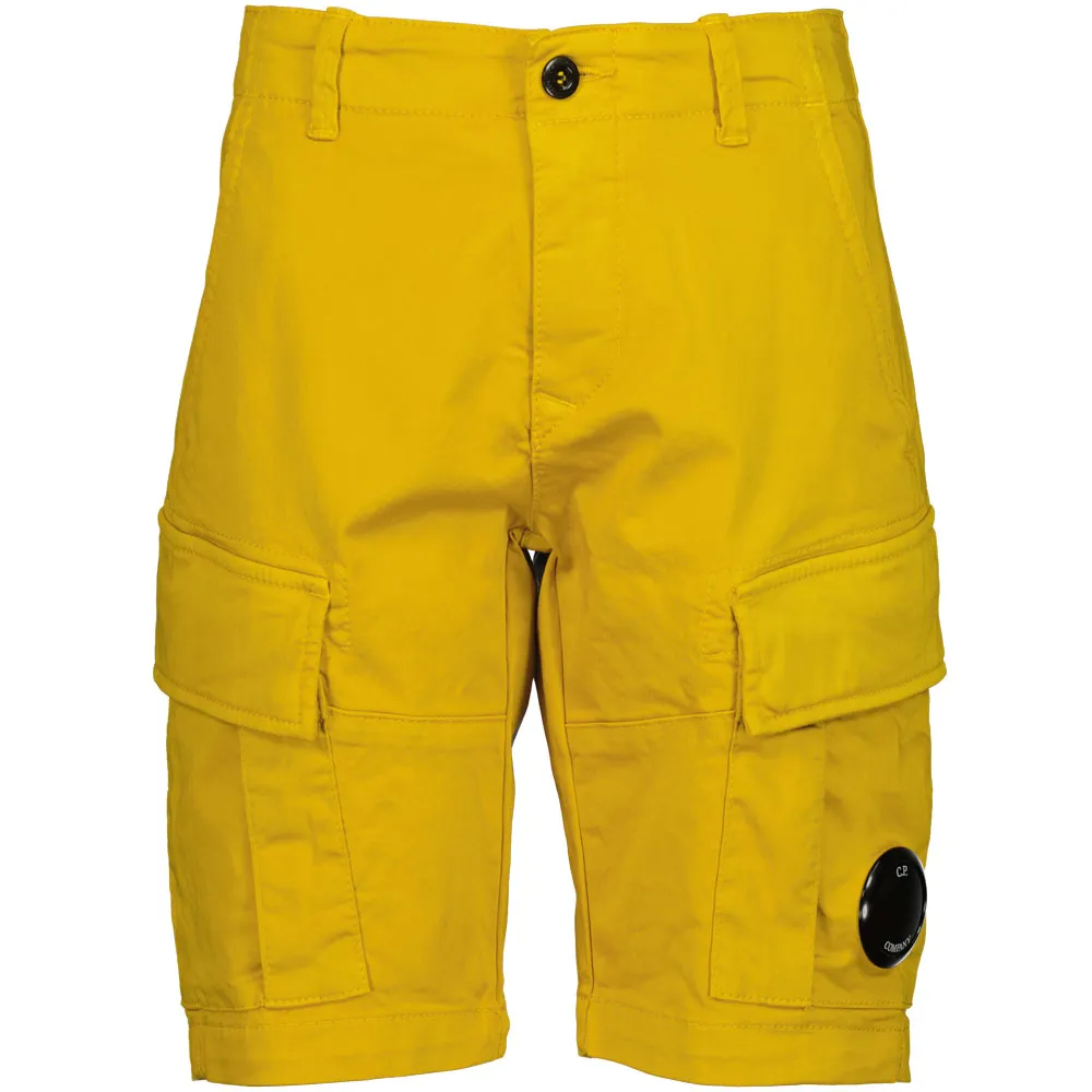Junior Stretch Gabardine Lens Cargo Shorts