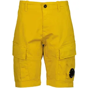 Junior Stretch Gabardine Lens Cargo Shorts