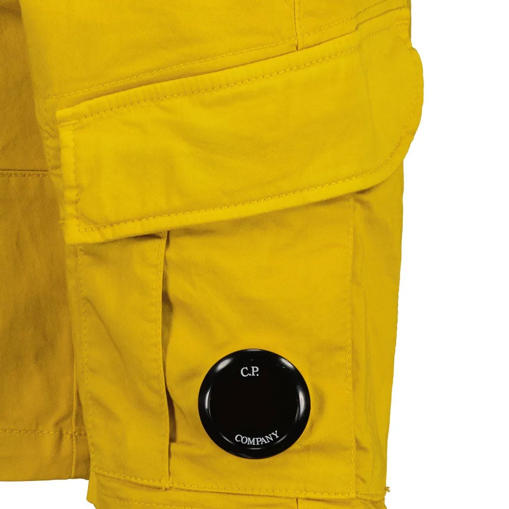 Junior Stretch Gabardine Lens Cargo Shorts