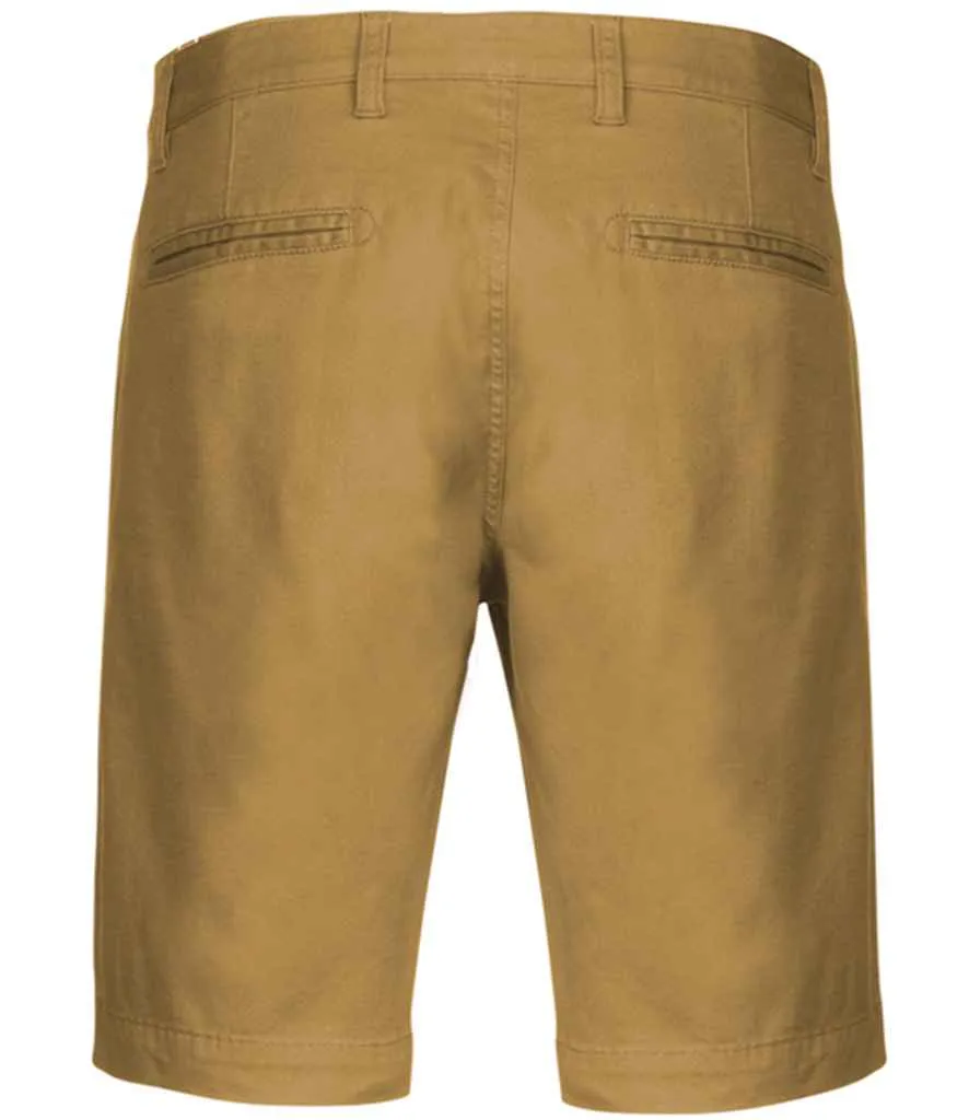 Kariban Chino Bermuda Shorts | Camel
