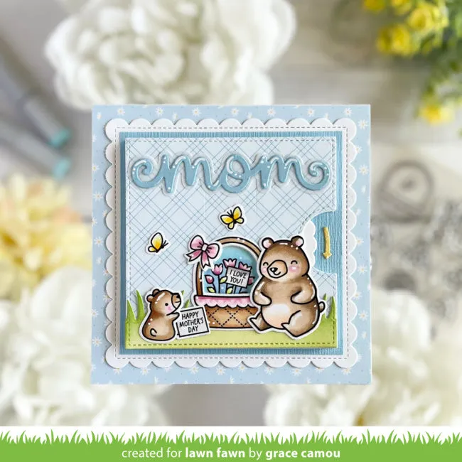 LAWN FAWN: Scripty Mom | Lawn Cuts Die