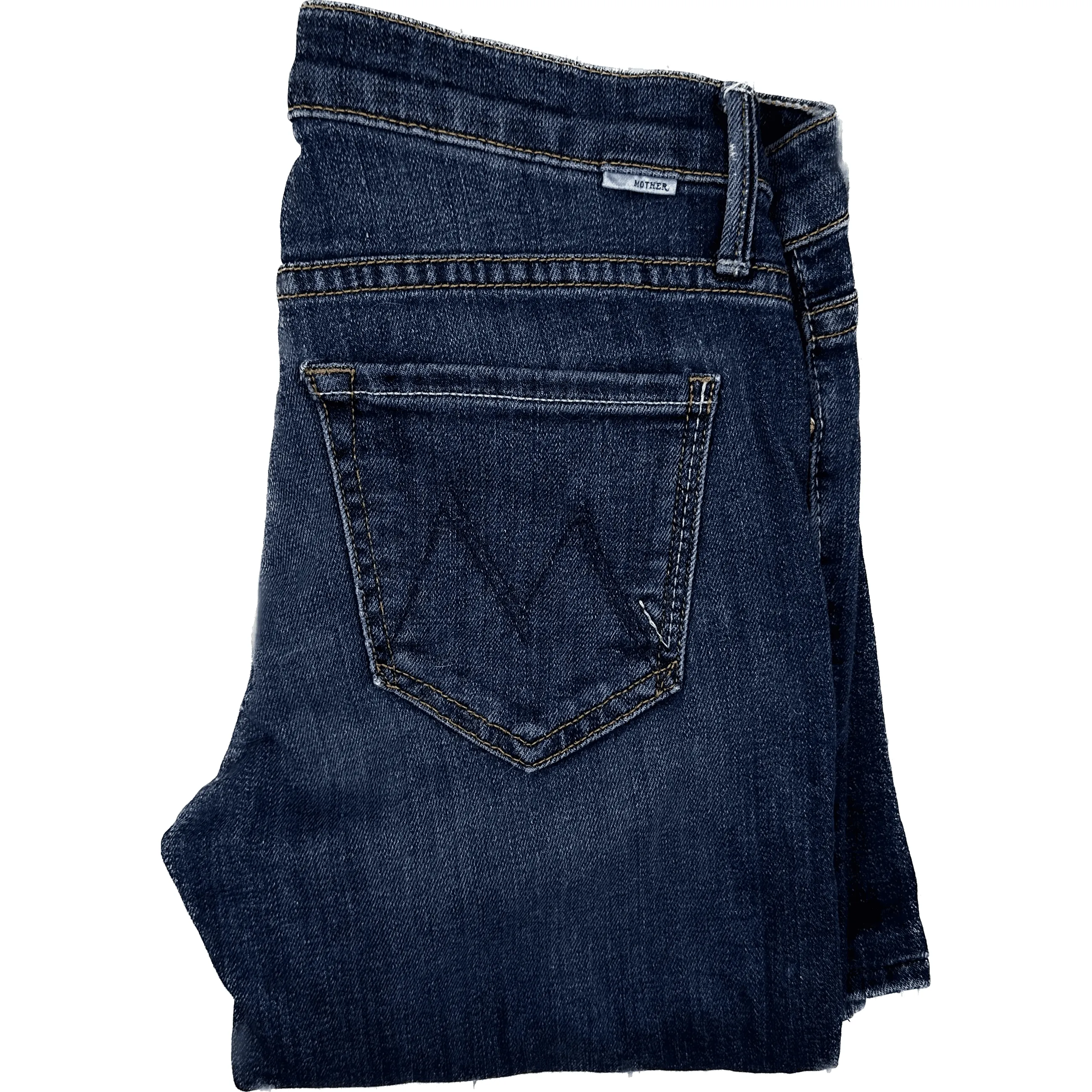 Mother 'The Runaway' Flowers from the Storm Bootcut Jeans - Size 25