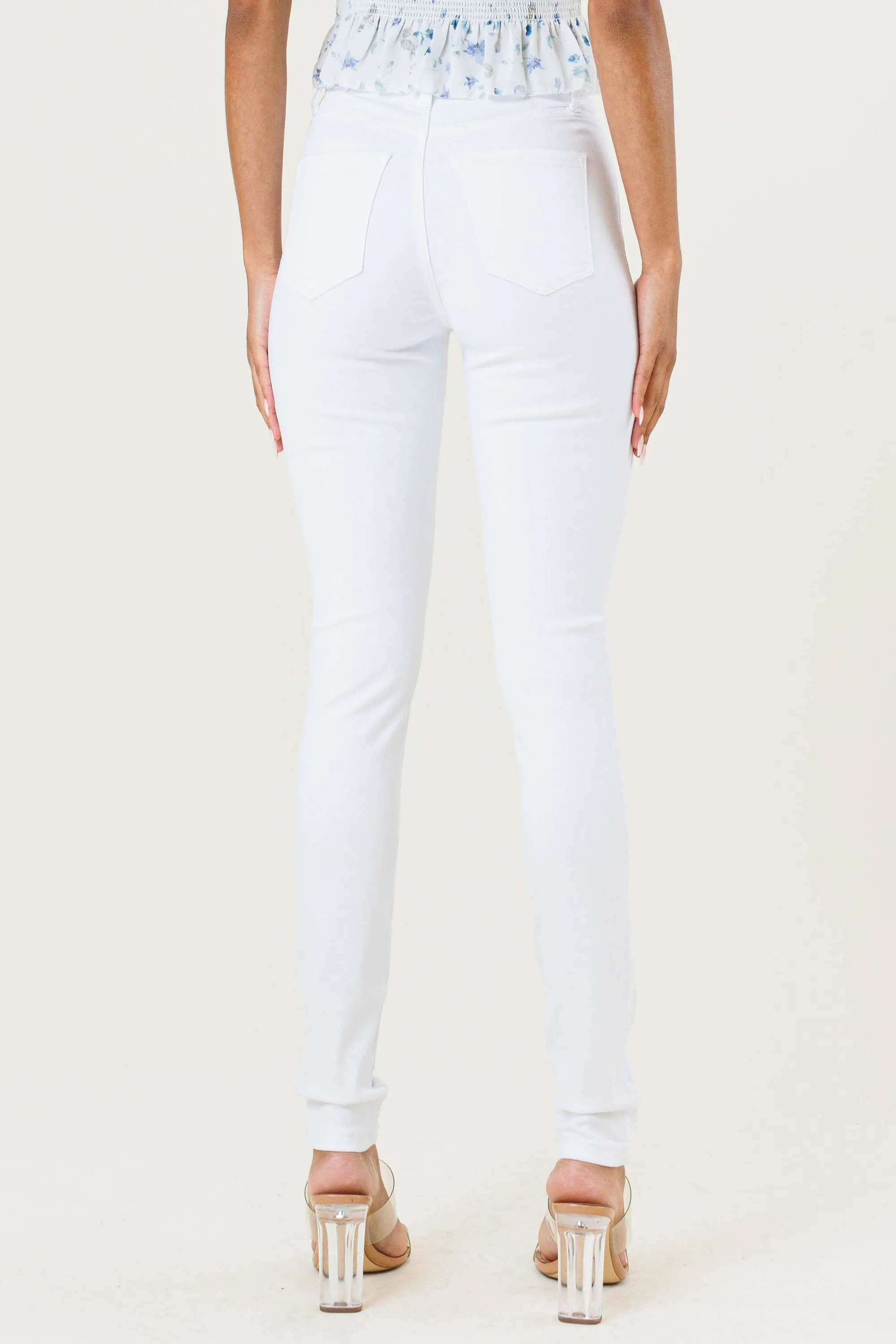 New Shark Bite Skinny Jeans