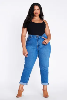 Pre-Order Plus Size Mom Jeans