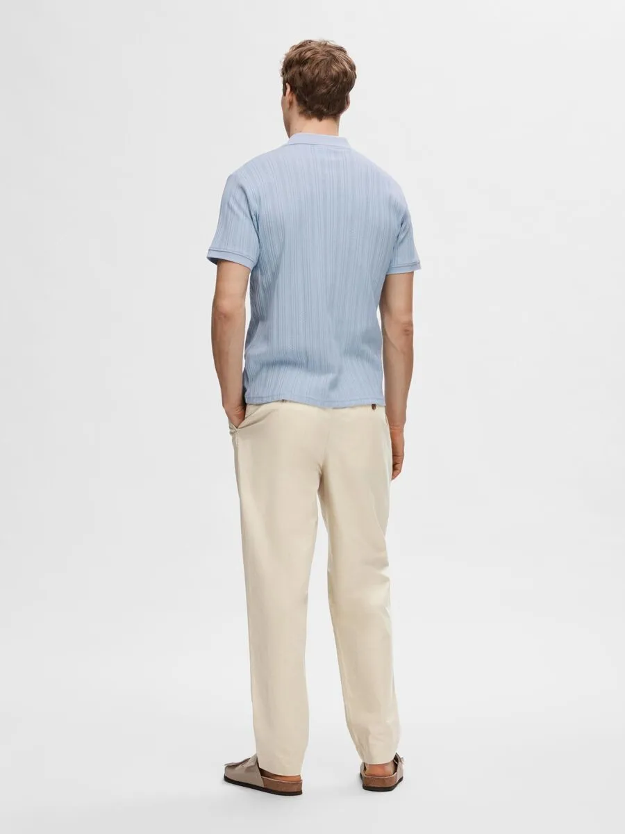 SEL16092781 Jaden Jacquard Polo