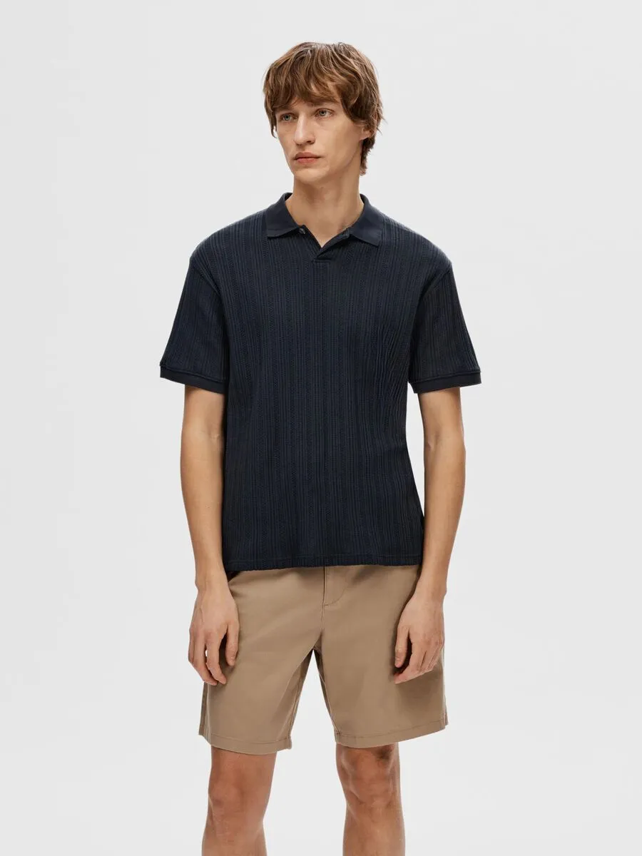 SEL16092781 Jaden Jacquard Polo